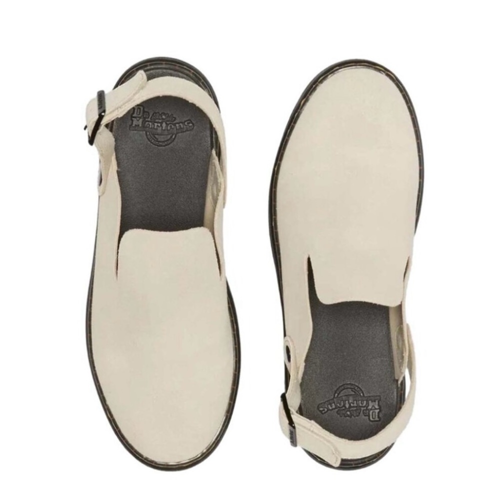 Dr. Martens Cream Leather Sandals